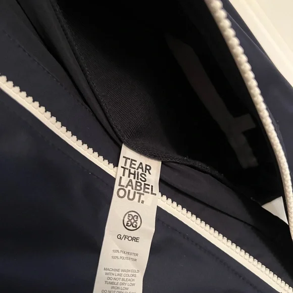 NWT G/FORE Men’s twilight color full zip vest. - Picture 3 of 6